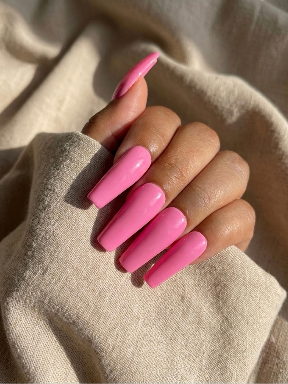 Pinky and the brain | pink | press on nails ( Handmade )